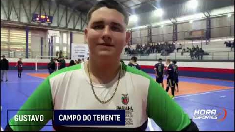 [Campo do Tenente Classificado: Entrevista com Goleiro Gustavo - Destaque | Liga Sul Paraná Sub15]
